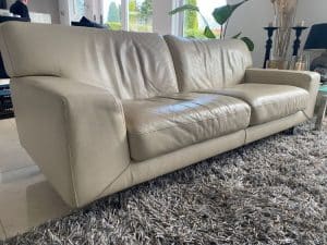 leren bank reparatie voor